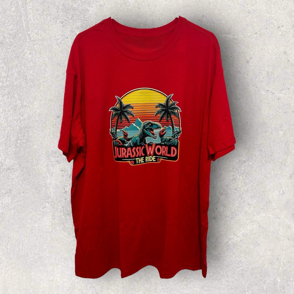 90’s Style Jurassic World Ride Shirt, Not Available anywhere else!!